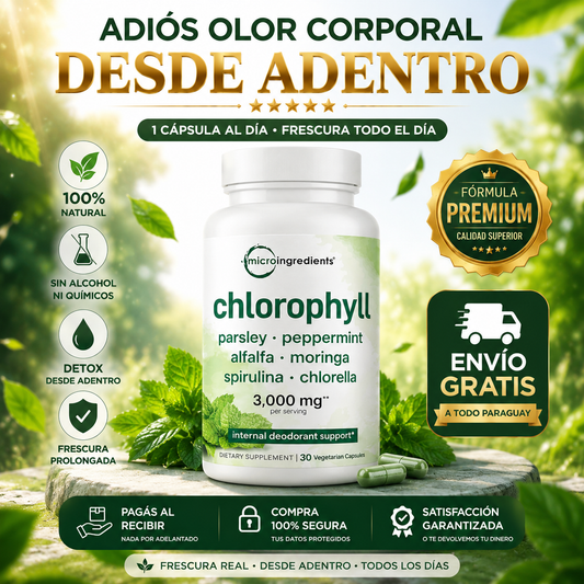 CLOROFILA EN CÁPSULAS 30
