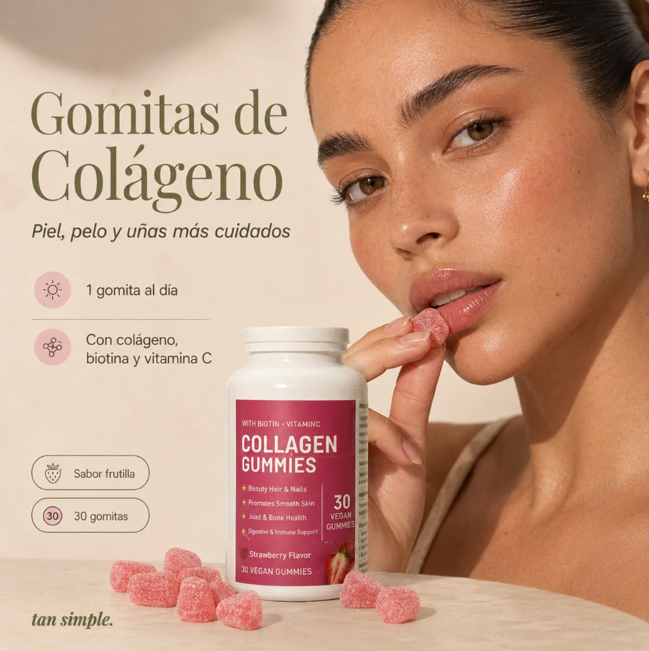 GOMITAS DE COLAGENO PREMIUM IMPORTADAS - Juventud Acelerada ✨